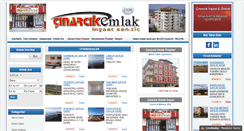Desktop Screenshot of cinarcikemlak.com